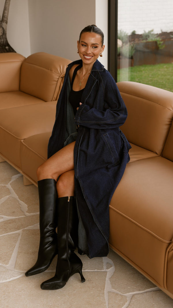 Candice Trençkot - Indigo