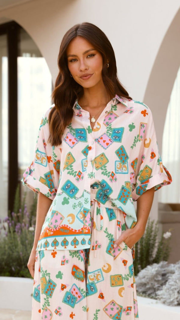 Daley Düğmeli Gömlek - Piper Koleksiyonu