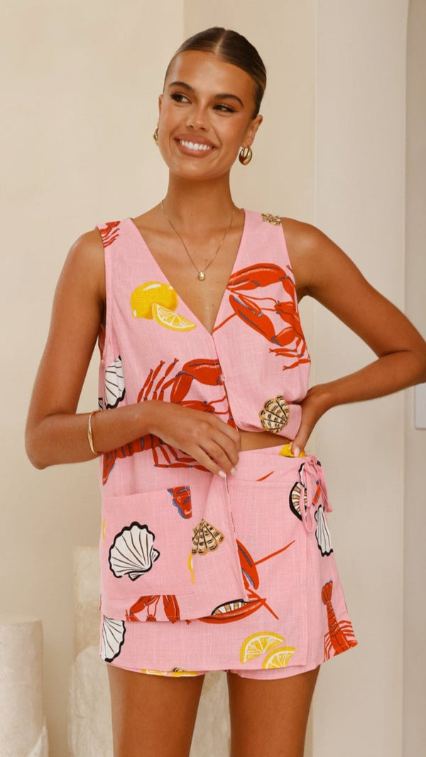 Dali Skort - Deniz Kabuğu Aşığı Yazdır