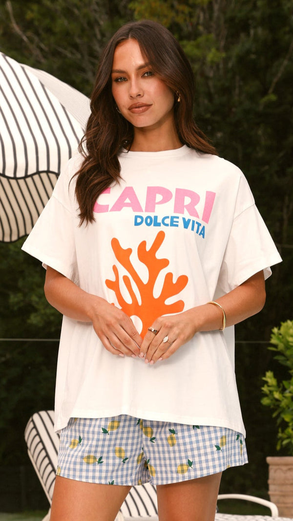 Capri Dolce Vita Üst Ve Şort Takımı - Reef