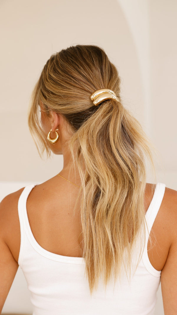 Saku Saç Tokası - Altın