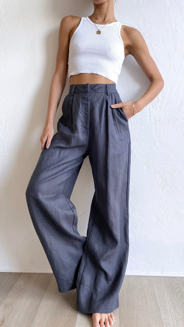 Tillie Pantolon - Mürekkep