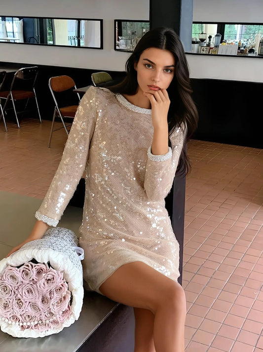 File Payet Mini Elbise