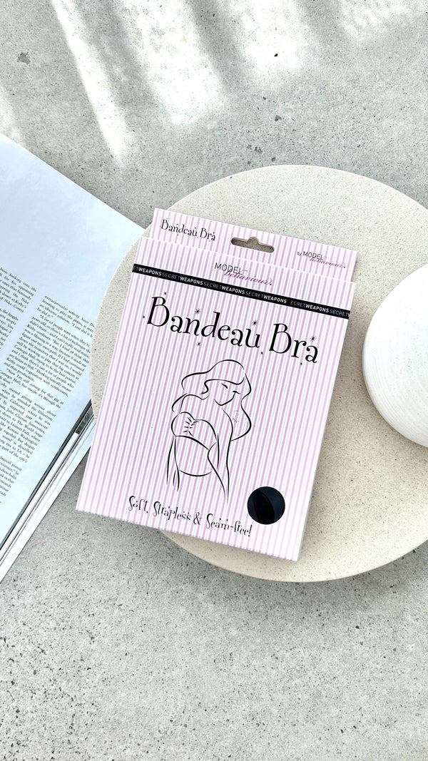 Bandeau Sütyen - Siyah