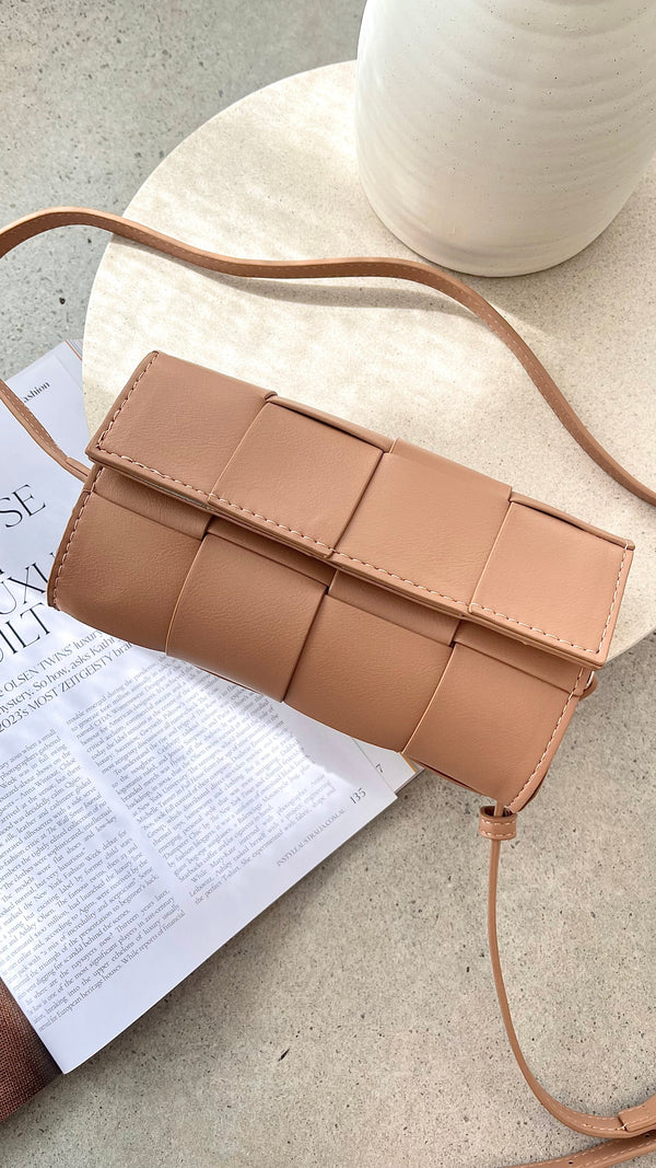 Brit Çapraz Çanta - Kum Rengi