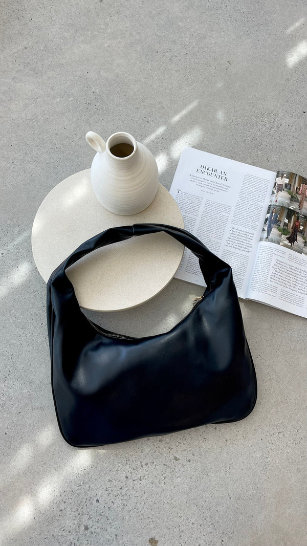 Cromwell Hobo Çanta - Siyah