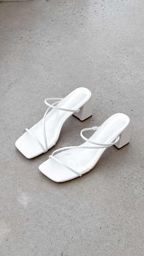 Yazmin Topuklu 2.0 - Beyaz