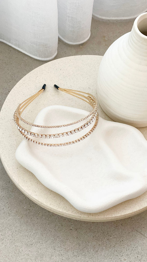 Halsey Kafa Bandı - Kristal