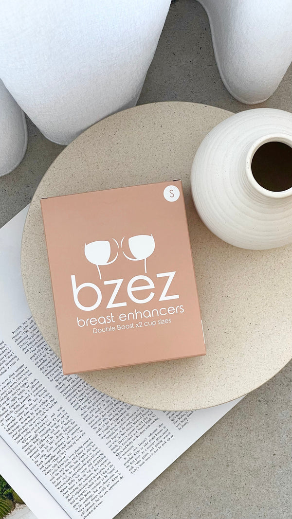 Bzez Göğüs Büyütücü Ek Parçaları - Çift Destek - Çıplak