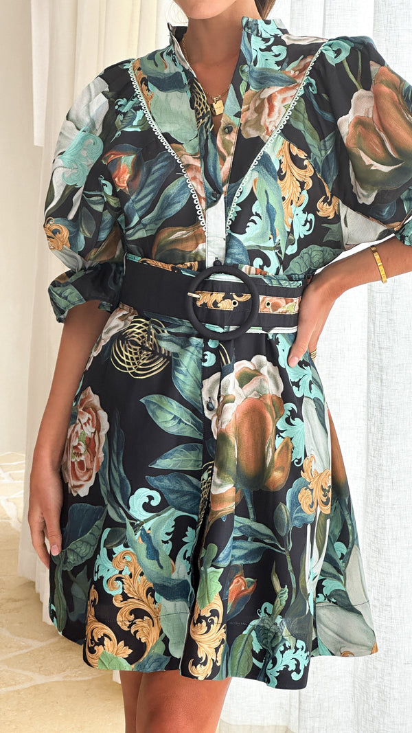 Hannah Mini Elbise - Siyah