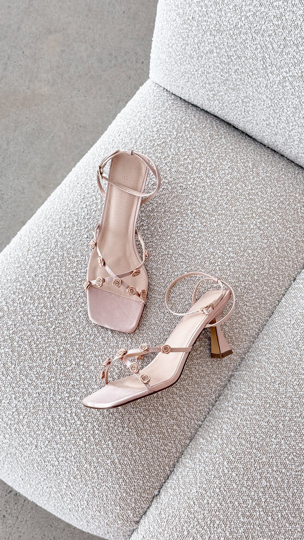 Brynlee Topuklu - Şampanya