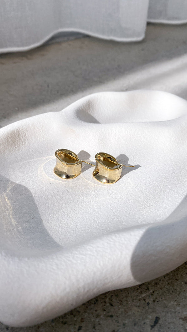 Erin Halka Küpeler - Altın