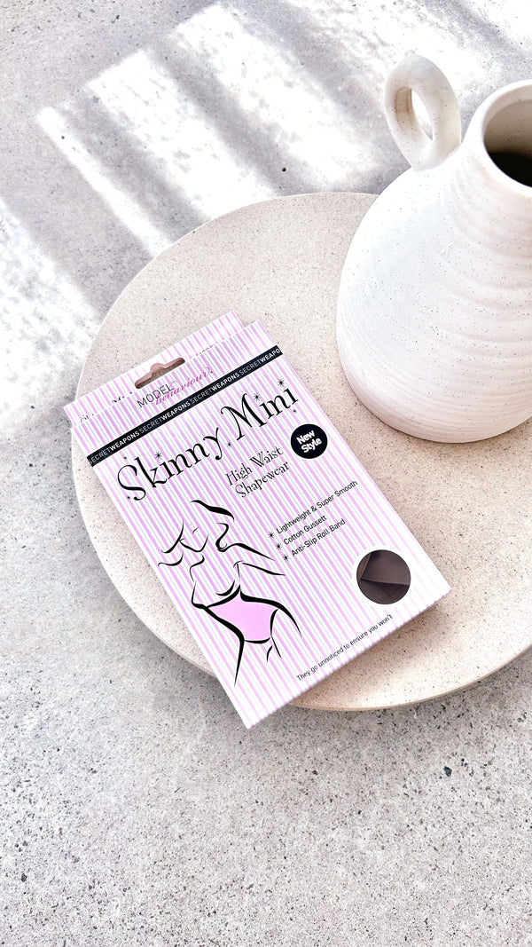 Skinny Mini Yüksek Bel Şekillendirici - Ten Rengi