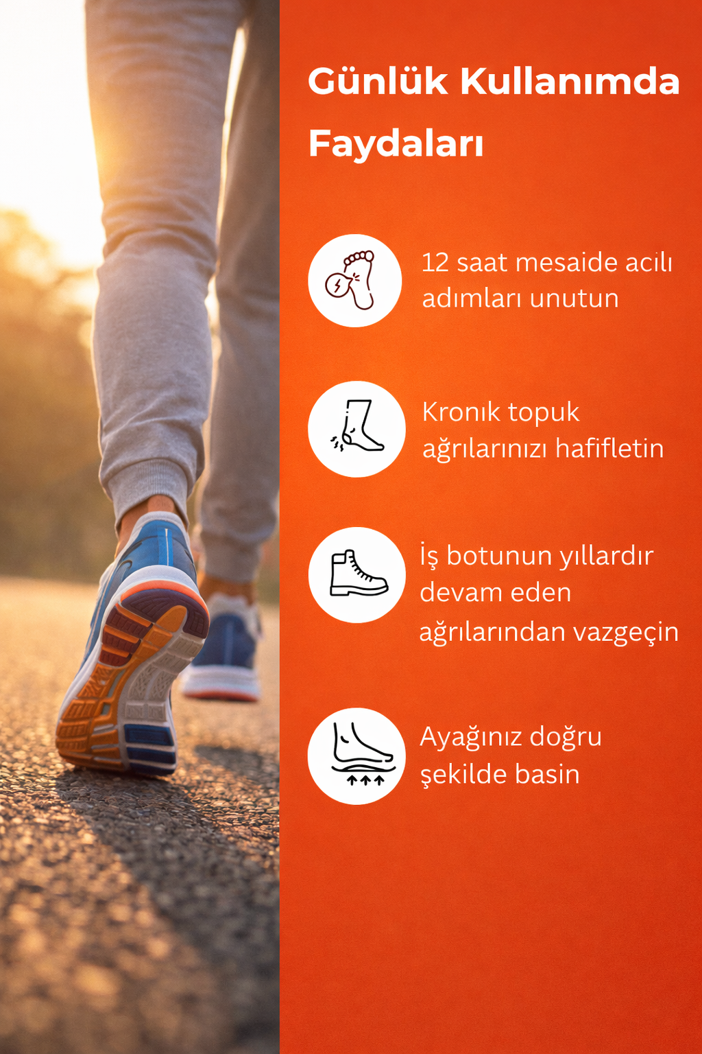 Rellasio™ Ortopedik Masaj Tabanlığı