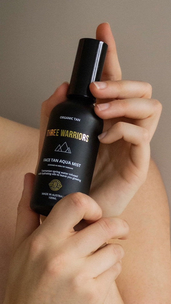 Three Warriors - Yüz Bronzlaştırıcı Su