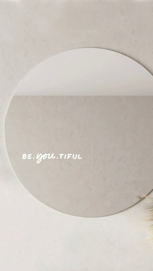 Be.You.Tiful - Onaylama Aynası Çıkartması